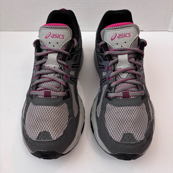 Asics Gel Venture 6 Women's Running Shoe SZ 8.5 Gray Pink - Picture 4 of 12